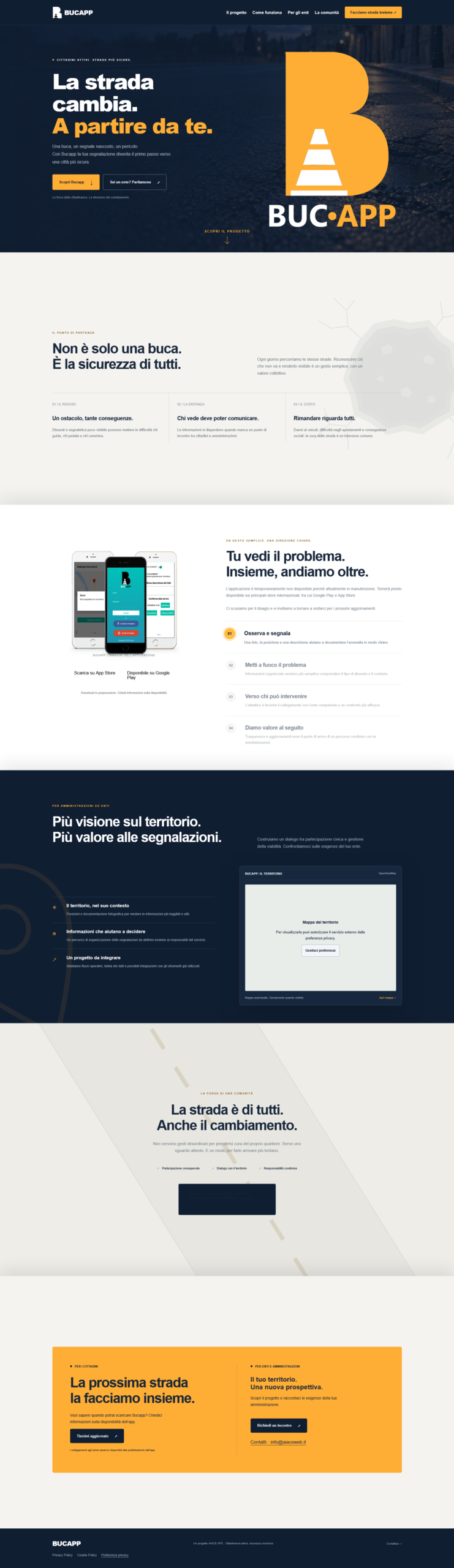 BUCAPP – Piattaforma digitale per la sicurezza stradale